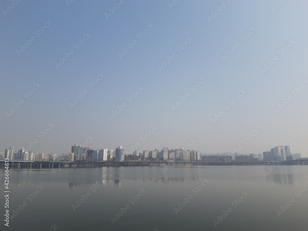 Fototapeta premium hanriver seoul cool place