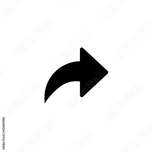 Undo Arrow Icon, Redo Arrow Icon. Direction arrow sign. Motion icon. Arrow button. EPS