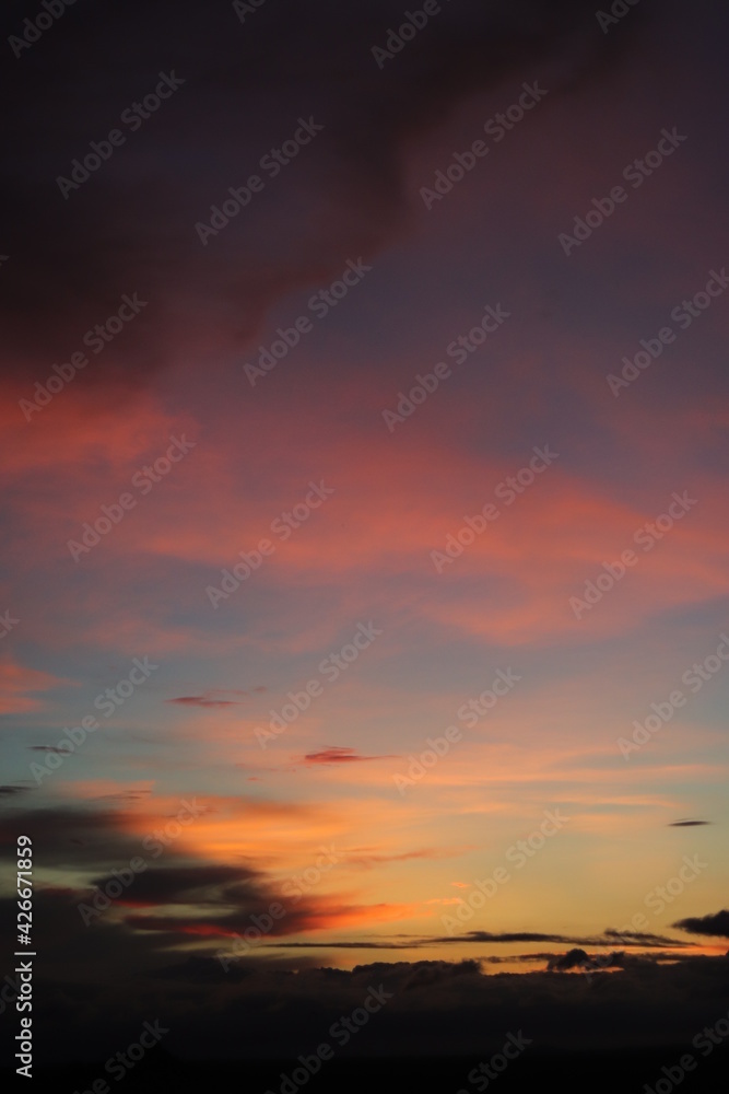 Obraz premium sunset over the sea