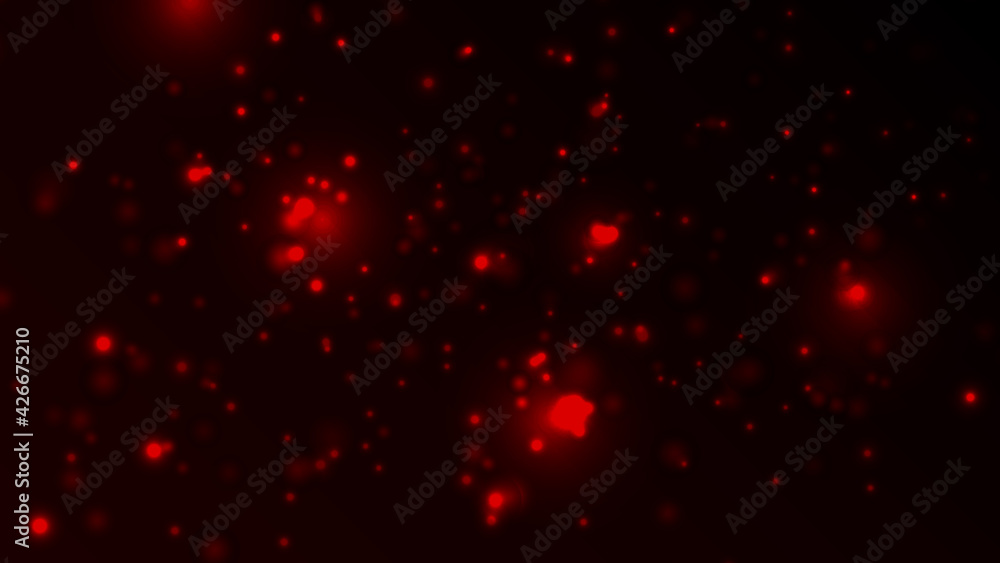 Red and Orange Bokeh Lights Background. Beautiful Abstract Background. Vector illustration Red and Orange Bokeh Lights Background. Beautiful Abstract Background. Vector illustration