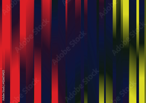 Parallel Vertical Lines Red Green and Blue Gradient Background