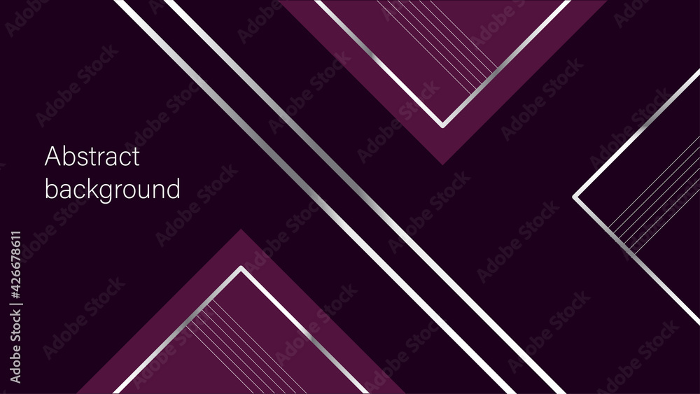 Abstract background and purple shapes Abstract background and purple shapes
