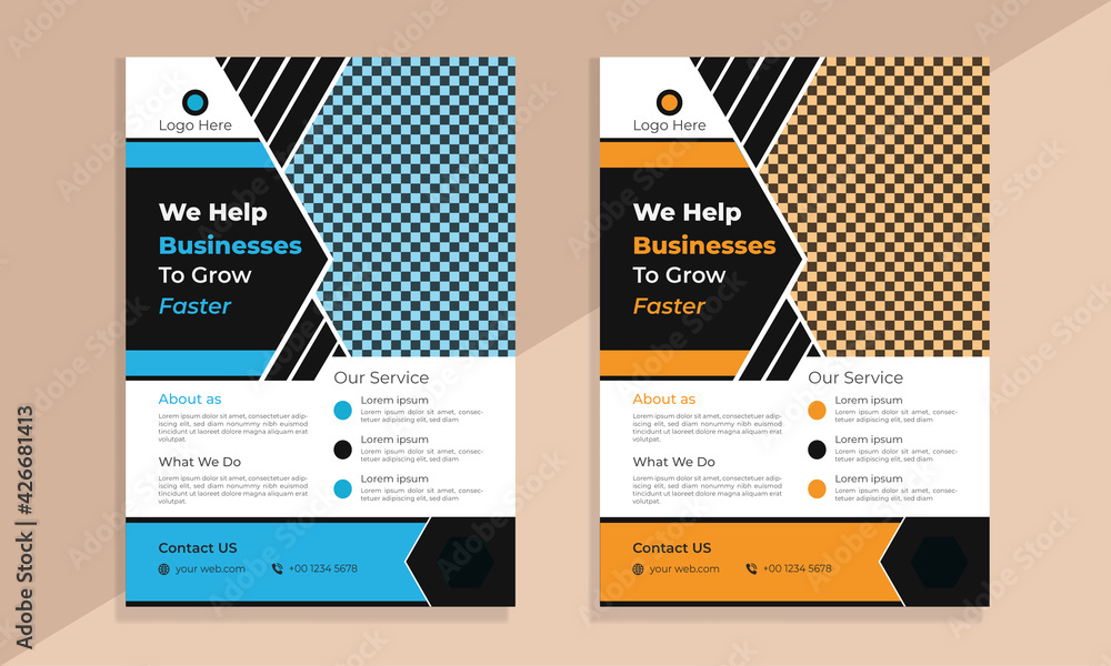We can help your marketing agency or business flyer template Premium Vector. We can help your marketing agency or business flyer template Premium Vector.