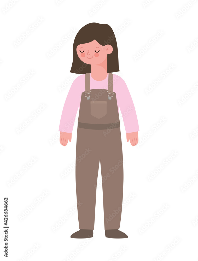 little girl isolated little girl isolated