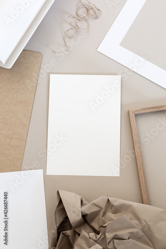 Fotografía Art Mockup Paper Creative Chaos