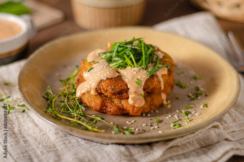 Organic potato pancakes Organic potato pancakes