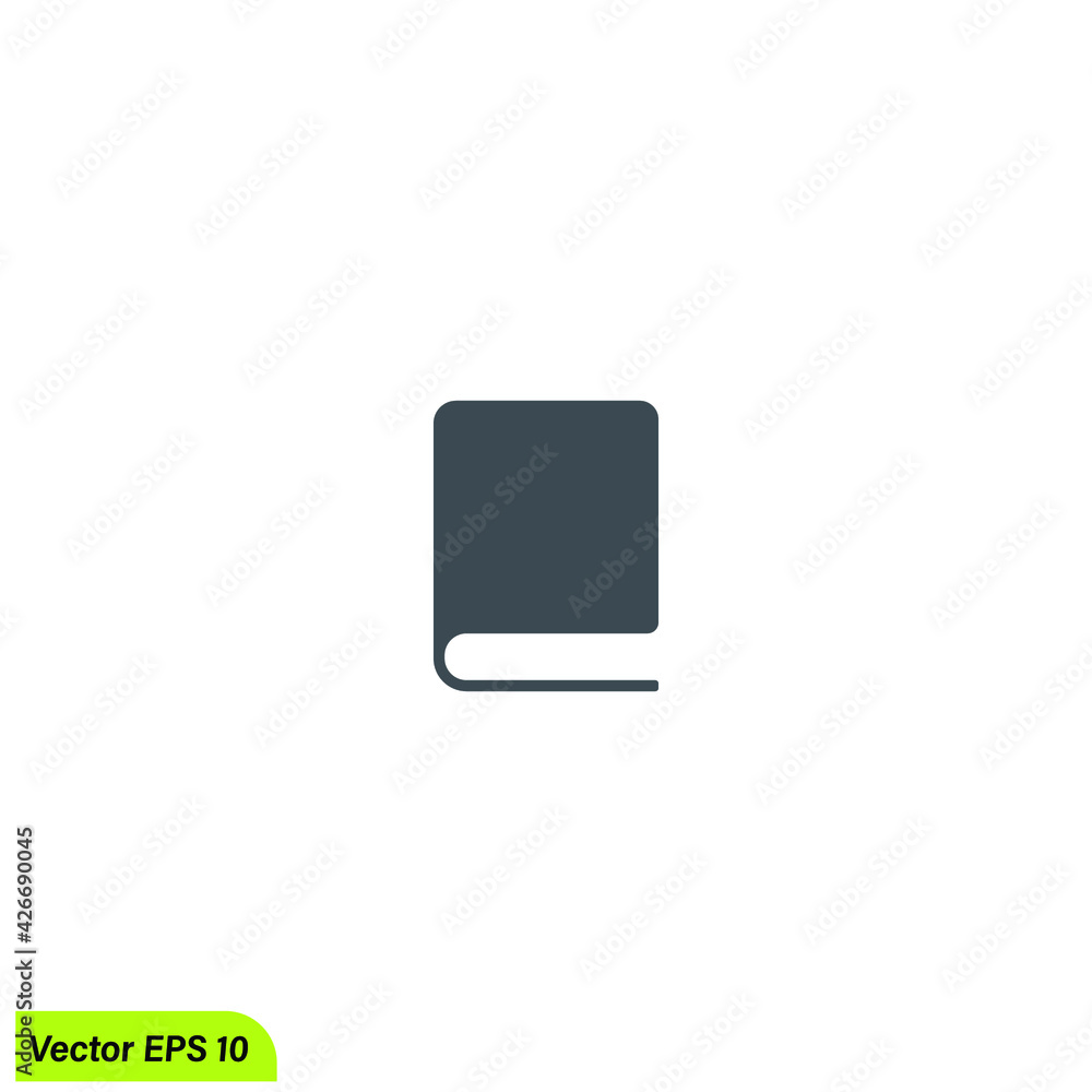 book logo template simple design element book logo template simple design element