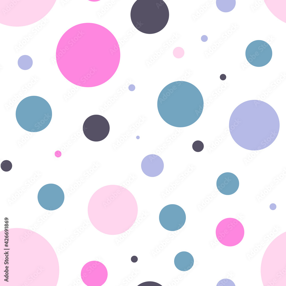 Seamless patterns. Geometric shapes, circles of different sizes. Calm powdery shades. Beige, brown. Vector. Seamless patterns. Geometric shapes, circles of different sizes. Calm powdery shades. Beige, brown. Vector.