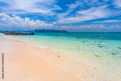 Poda island shoreline, Thailand