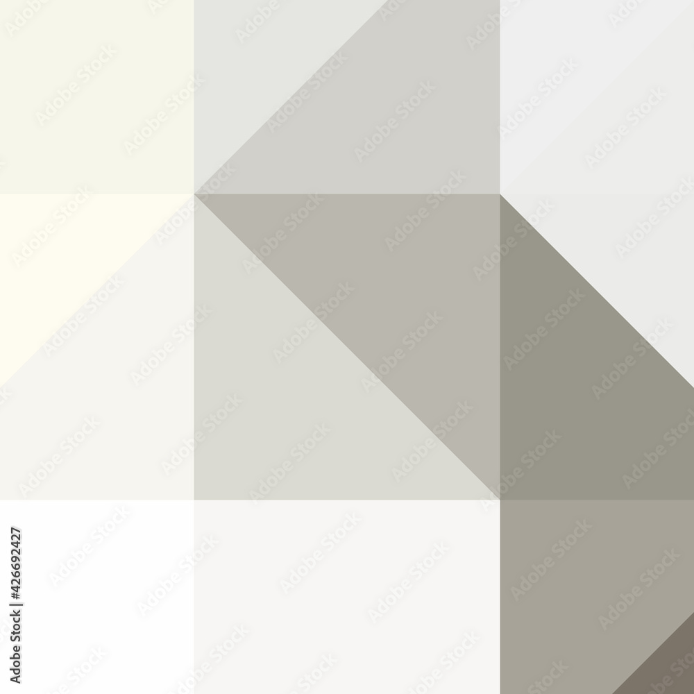 Obraz premium Abstract color Low-Polygones Generative Art background illustration