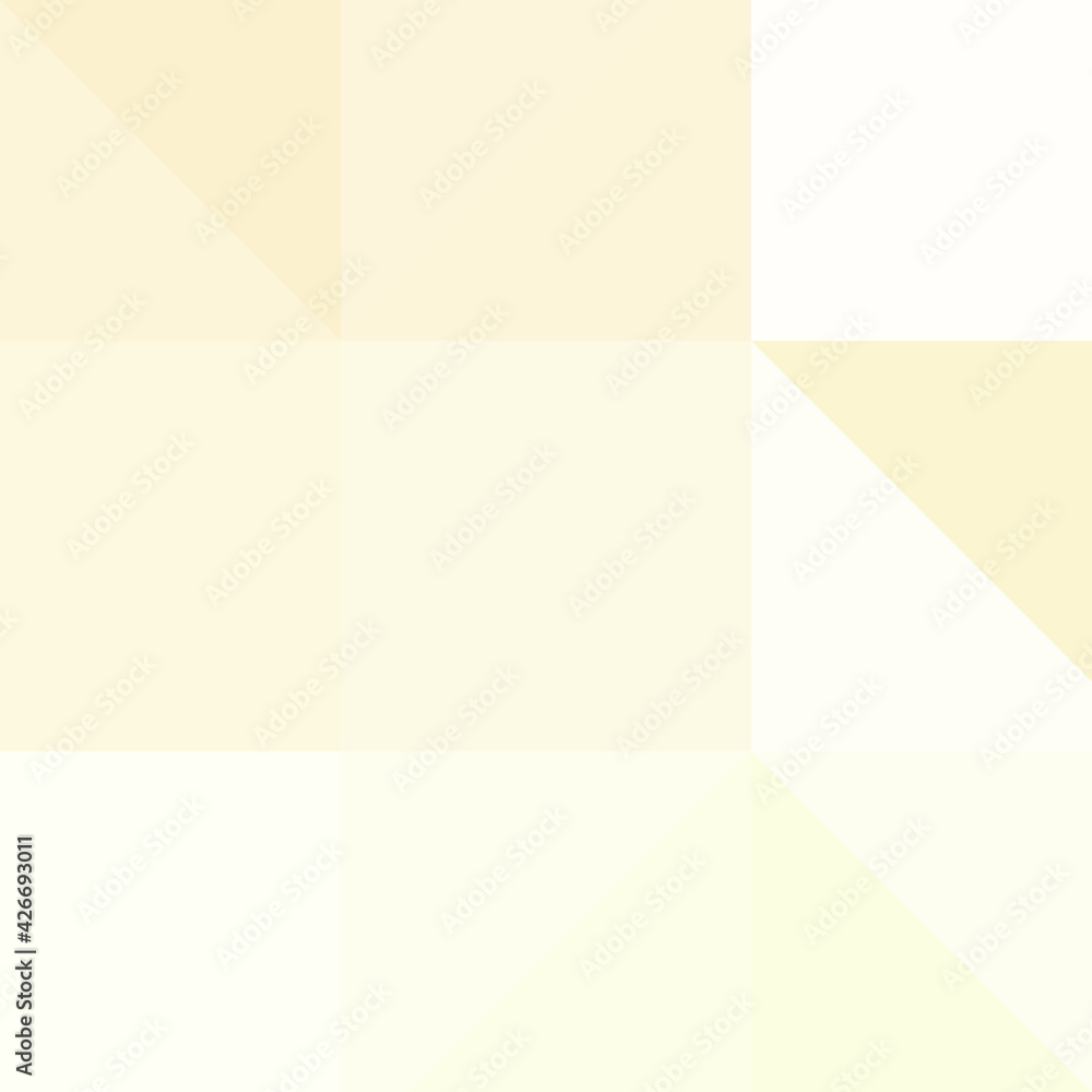 Fototapeta premium Abstract color Low-Polygones Generative Art background illustration