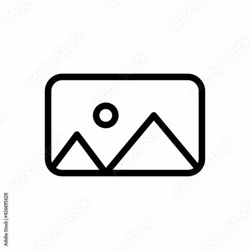 picture image icon. Vector illustration. Free Download picture image icon. Vector illustration. - GFXLoad