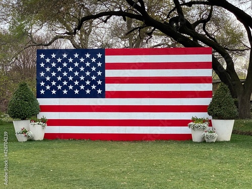 America the great flag 