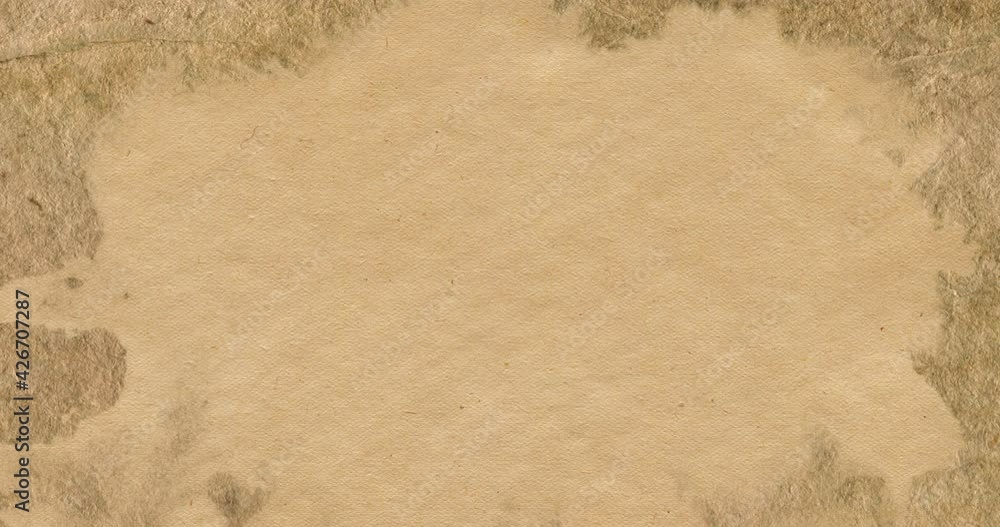 abstract vintage paper texture background with ink splash motion effect