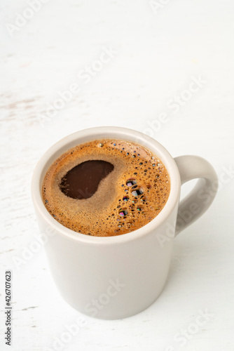 A cup of Turkish coffee on the table © berna_namoglu