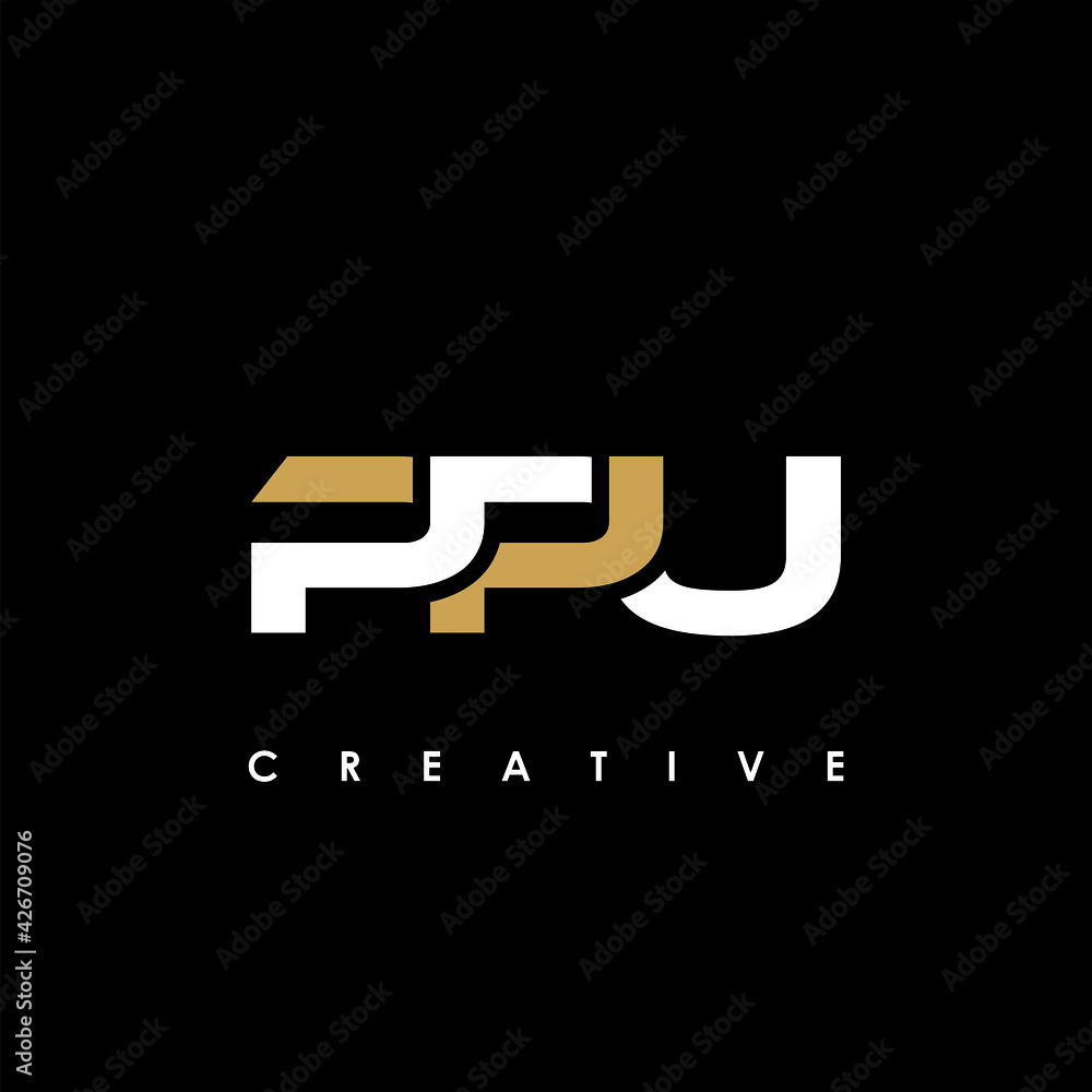 PPU Letter Initial Logo Design Template Vector Illustration PPU Letter Initial Logo Design Template Vector Illustration