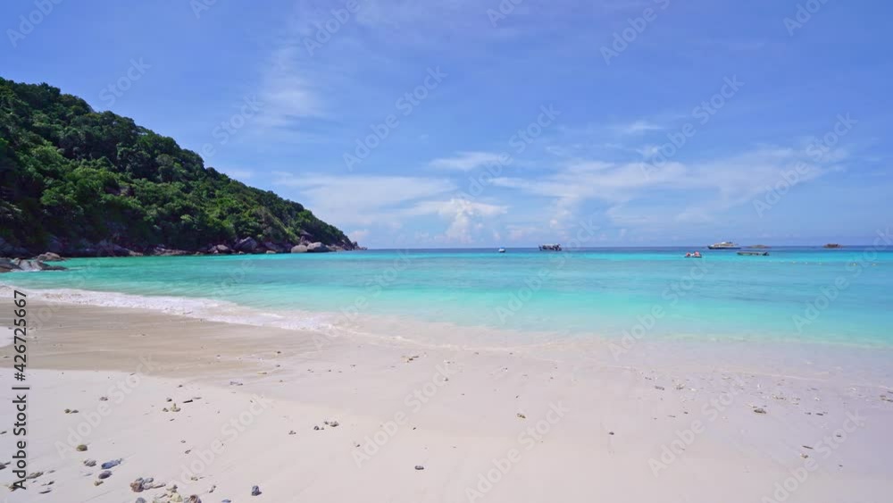 Beautiful tropical sea Amazing ocean sea at Similan Islands No.8 Similan Islands Beautiful island in Phang Nga, Thailand Nature and travel concept Beautiful tropical sea Amazing ocean sea at Similan Islands No.8 Similan Islands Beautiful island in Phang Nga, Thailand Nature and travel concept