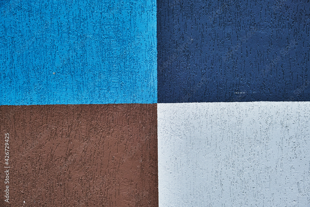 Fototapeta premium Very nice new colorful tiles with many colors. 4 colors.