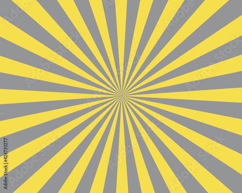 Abstract Yellow and Ultimate gray stripes background
