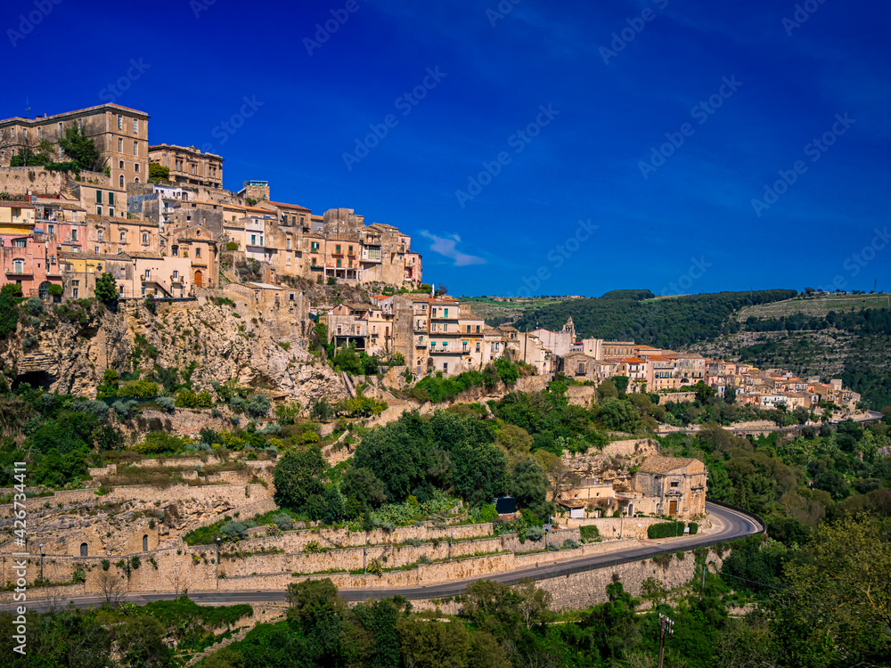 a beautiful view of Ragusa Ibla