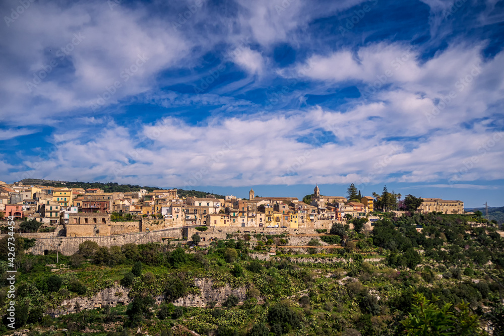 a beautiful view of Ragusa Ibla