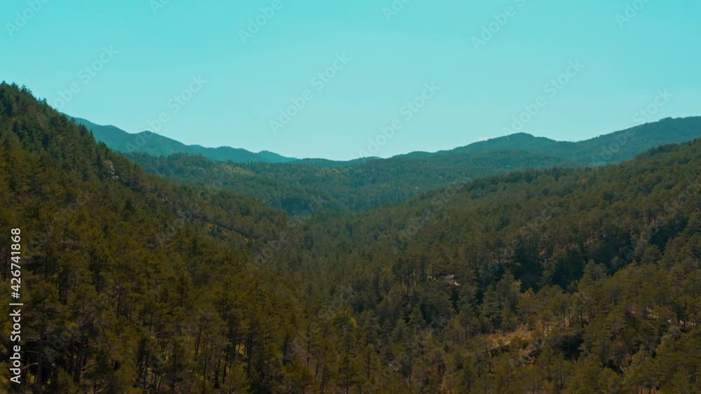 Arial Drone shot of big mountains Arial Drone shot of big mountains