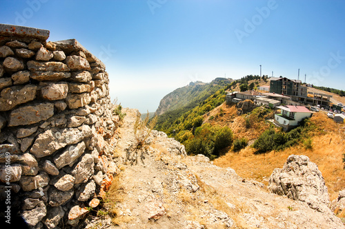 Steep slopes of the Ai-Petri mountain.