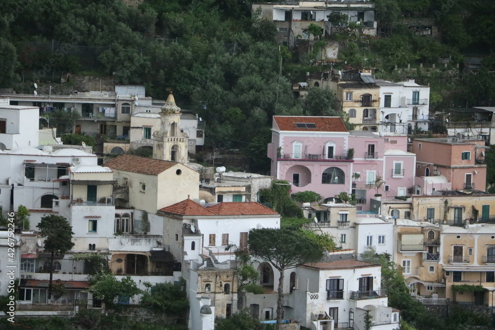 Living in Amalfi on the Mediterranean Sea, Italy