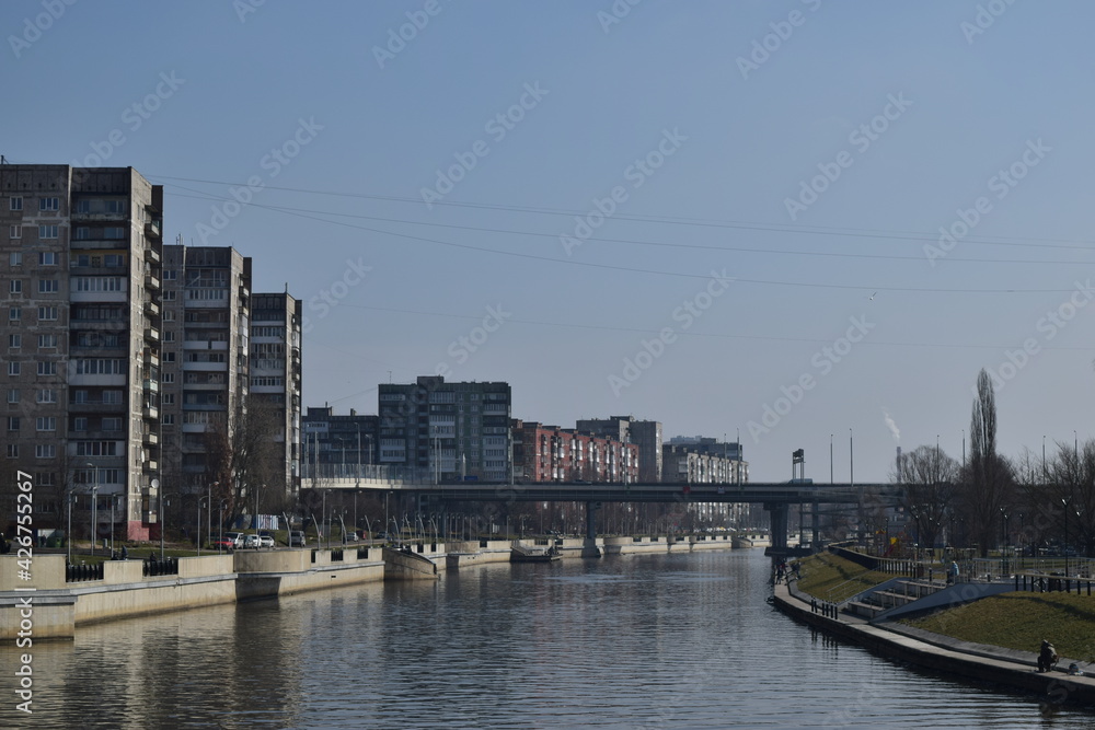 The modern view of the former Kaliningrad Kenegsberg.