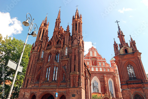 Church of St. Anne in Vilnius, Lithuania