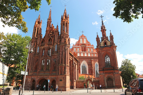 Church of St. Anne in Vilnius, Lithuania