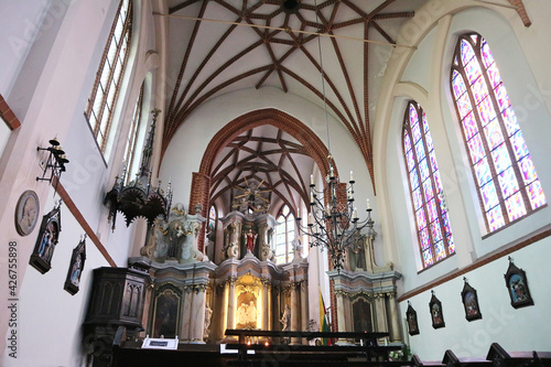 Church of St. Anne in Vilnius, Lithuania