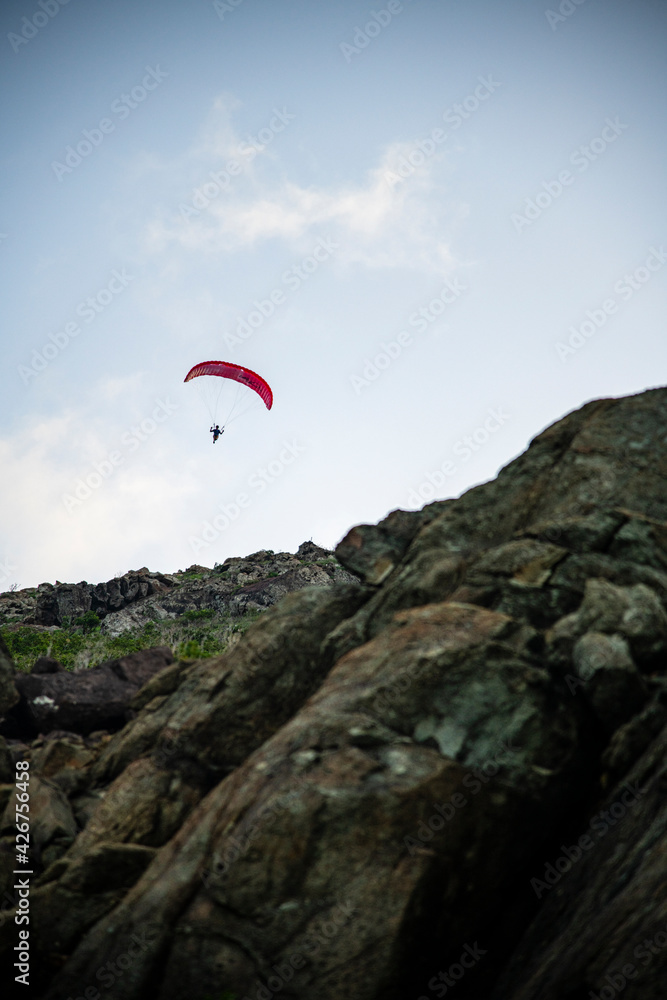 Parachute ascensionnel à Saint-Barth Parachute ascensionnel à Saint-Barth