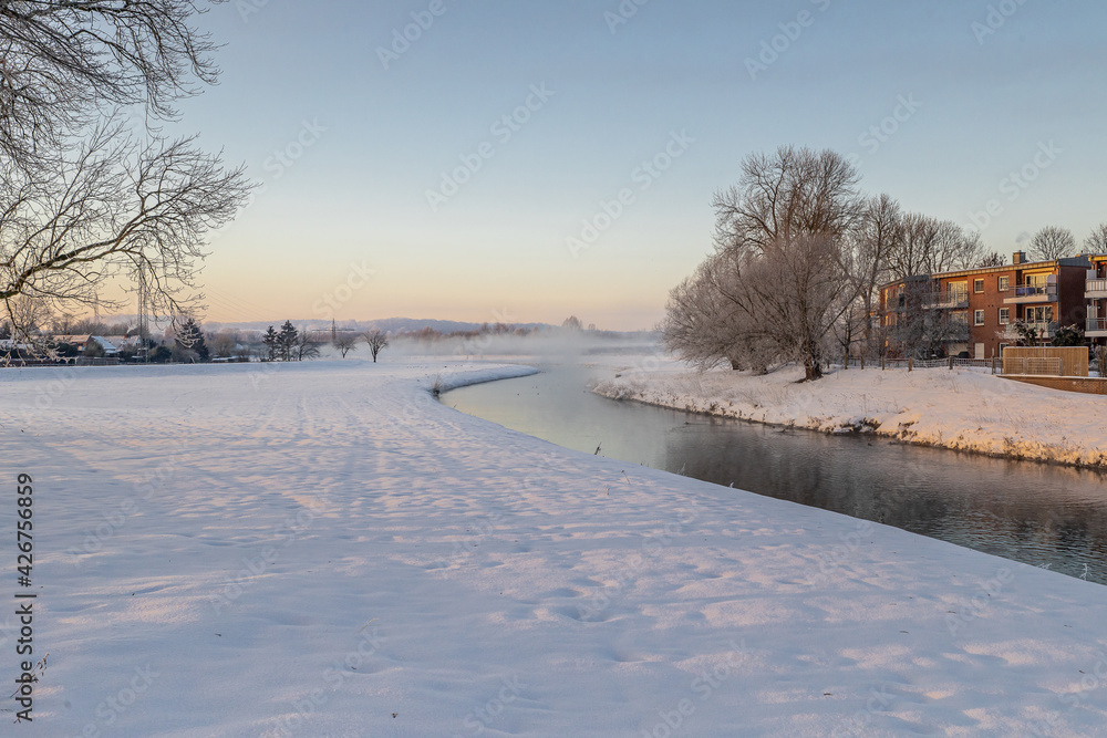 Landschaft im Winter Bramsche