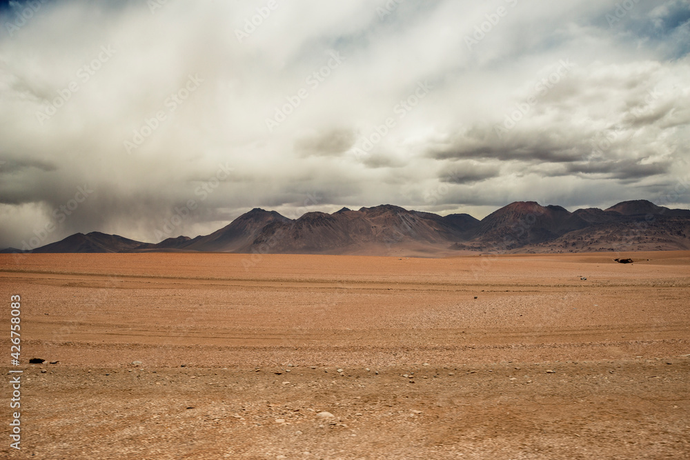 Naklejka premium image of the atacama desert