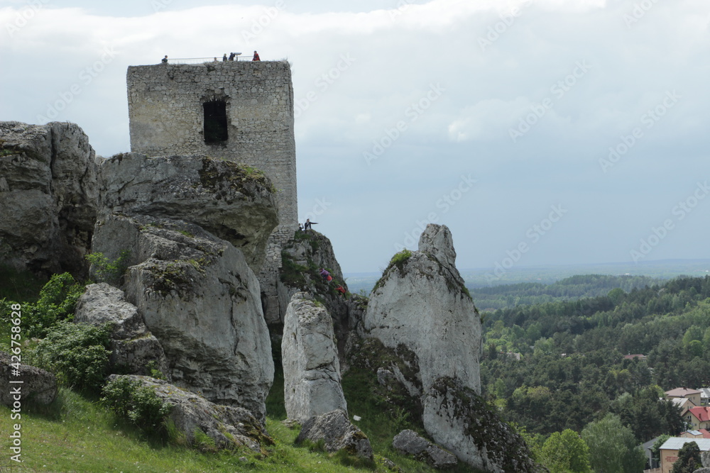 Ruiny zamku w Olsztynie 