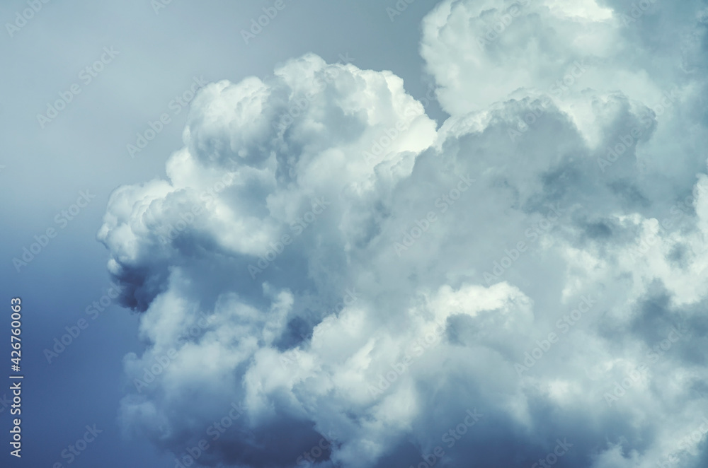 large clouds against the blue sky large clouds against the blue sky