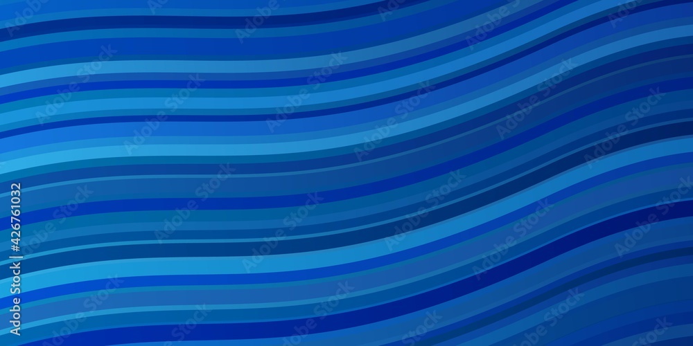 Light BLUE vector background with wry lines. Light BLUE vector background with wry lines.