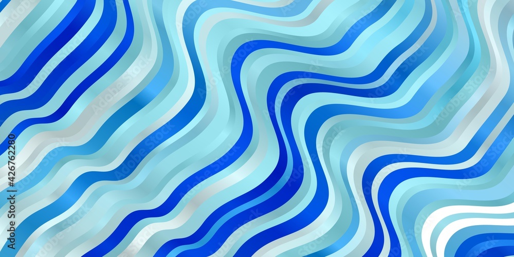 Light BLUE vector texture with curves. Light BLUE vector texture with curves.