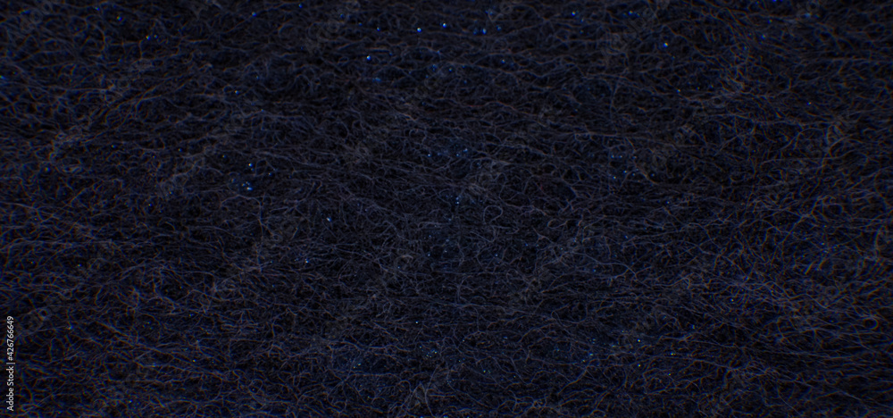 Black yarn artificial fabric texture Black yarn artificial fabric texture