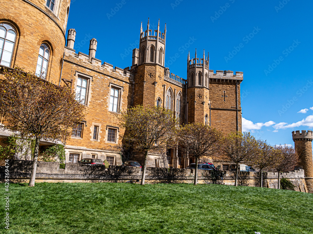Fototapeta premium View of a part of the Castle.