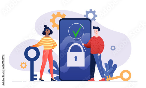 Professional team check devices for spy app.