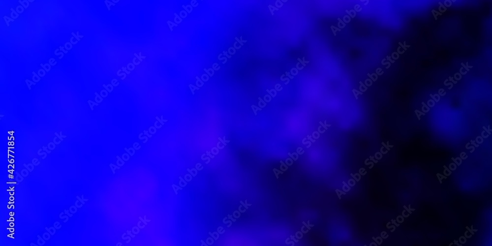 Light Pink, Blue vector backdrop with cumulus. Light Pink, Blue vector backdrop with cumulus.