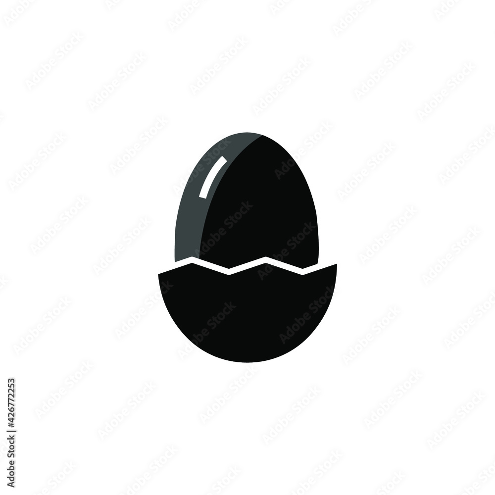 Illustration Vector graphic of egg icon Illustration Vector graphic of egg icon