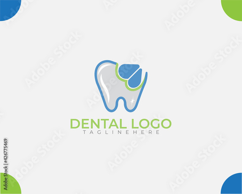 Creative dental logo design for dentist