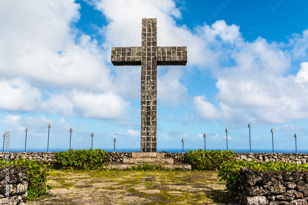 Fagan's Cross, Hana, Maui, Hawaii, USA
