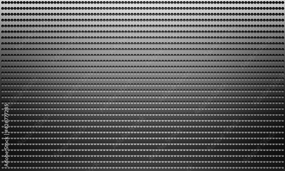Abstract grey metal scratched plate with holes background Abstract grey metal scratched plate with holes background