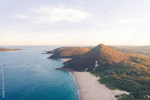 view from the top of the mountain