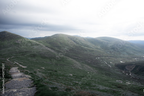 view from the mountain