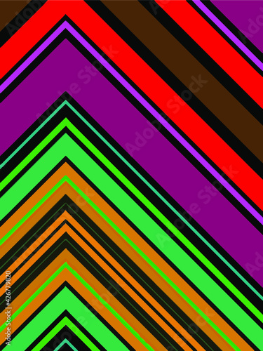 Abstract background from multicolored stripes for a book or booklet. 